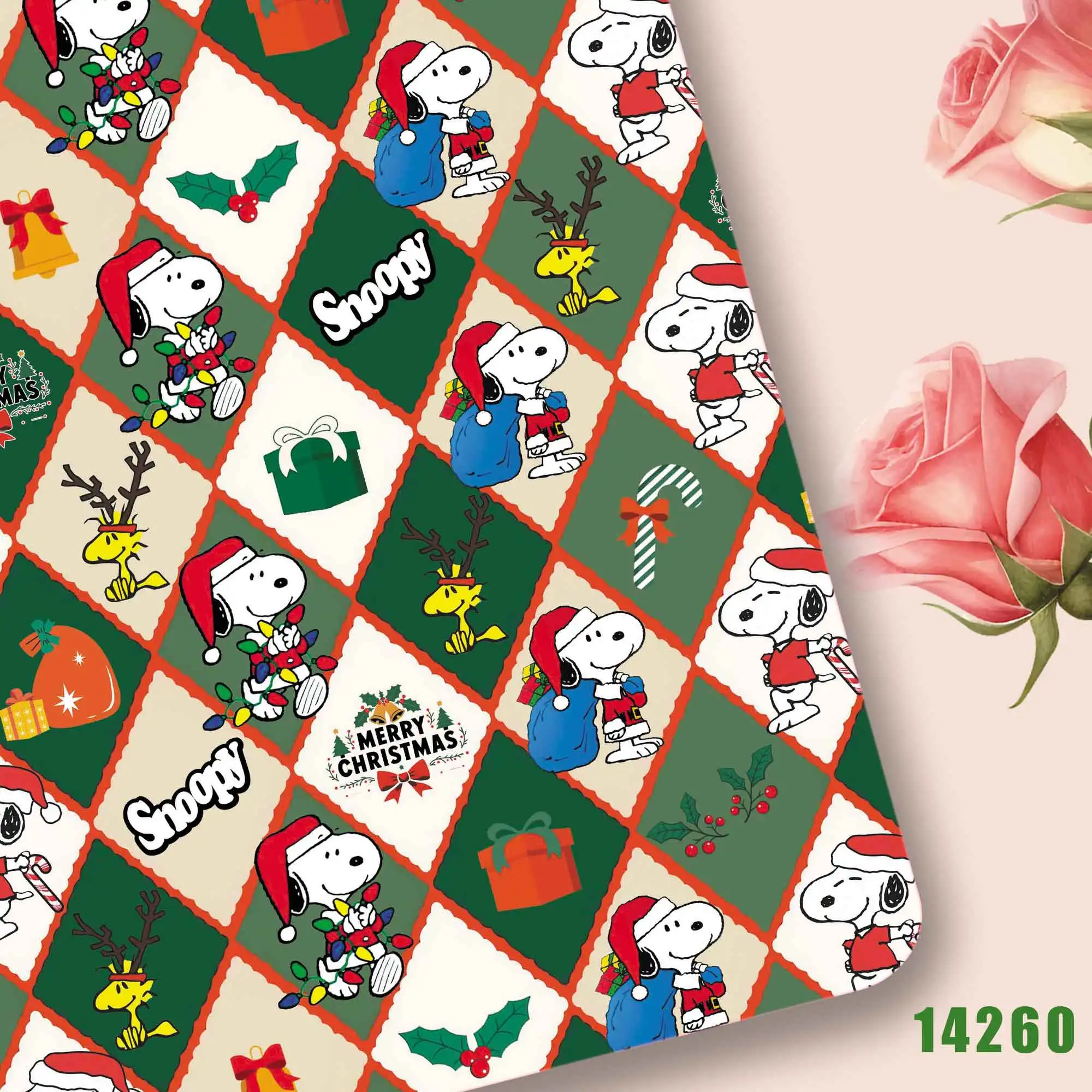 TAKARA TOMY Snoopy fabric140x50CM Cartoon printed fabric Patchwork Tissue Kid Home Textile Sewing Doll Dress Curtain - view 4