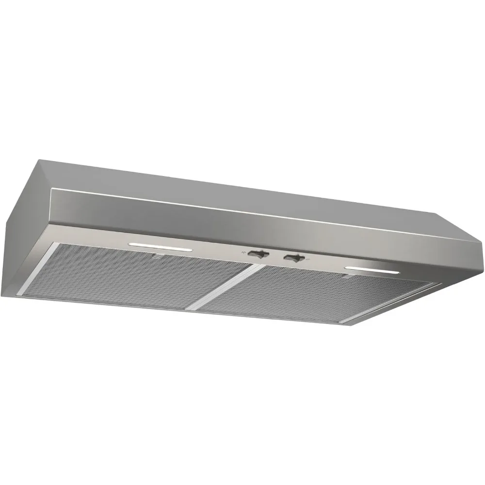 Energy Star Certified Glacier Series Range Hood, 36-Inch, Staineless Steel 19.62