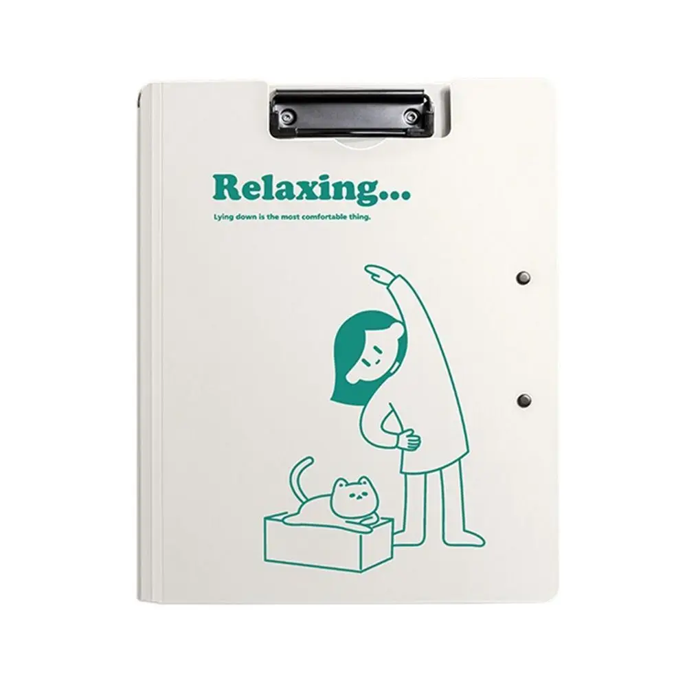 

Document Folder Writing Pad A4 Board Clip Folder Memo Clip Waterproof File Clipboard Large Capacity A4 File Organizer Business