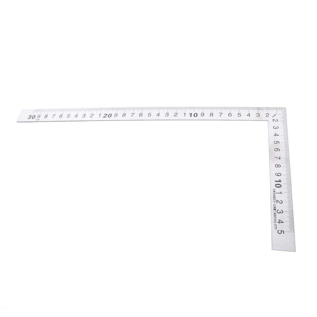 Precision Engineer Carpenter Woodwork Tools Stainless Steel Measure Ruler Woodworking Ruler