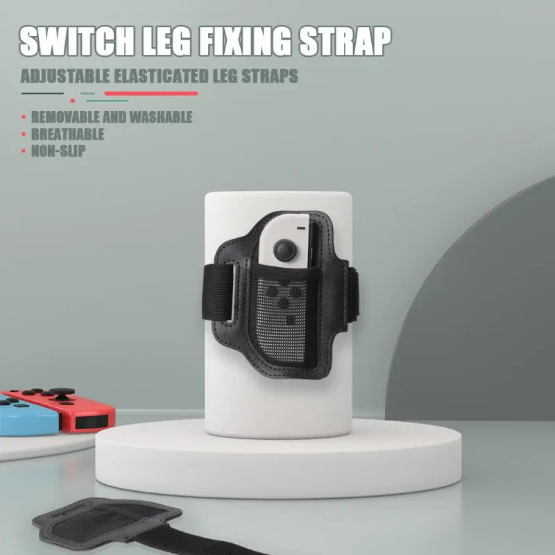 Leg Strap For Nintendo Switch Sports Play Soccer Game Adjustable Elastic Strap For Joy Cons Switch For OLED Accessories New