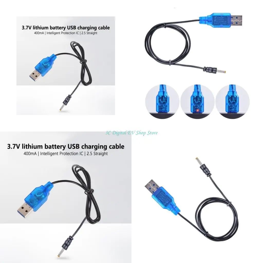 E74D USB Cable USB to DC2.5mm Cable for RemoteS Control Devices 23.62inch