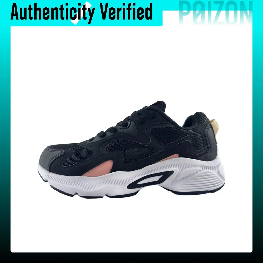 361° Slip Resistant Low top Sports Casual Shoes Women's Black Pink 581936778-6