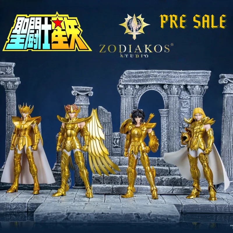 

Pre-Order 1/12 ZODIAKOS Studio Saint Seiya Warriors' Eternal Legend First Installment Figurine Dohko Shaka Aiolos Mu Model Gift
