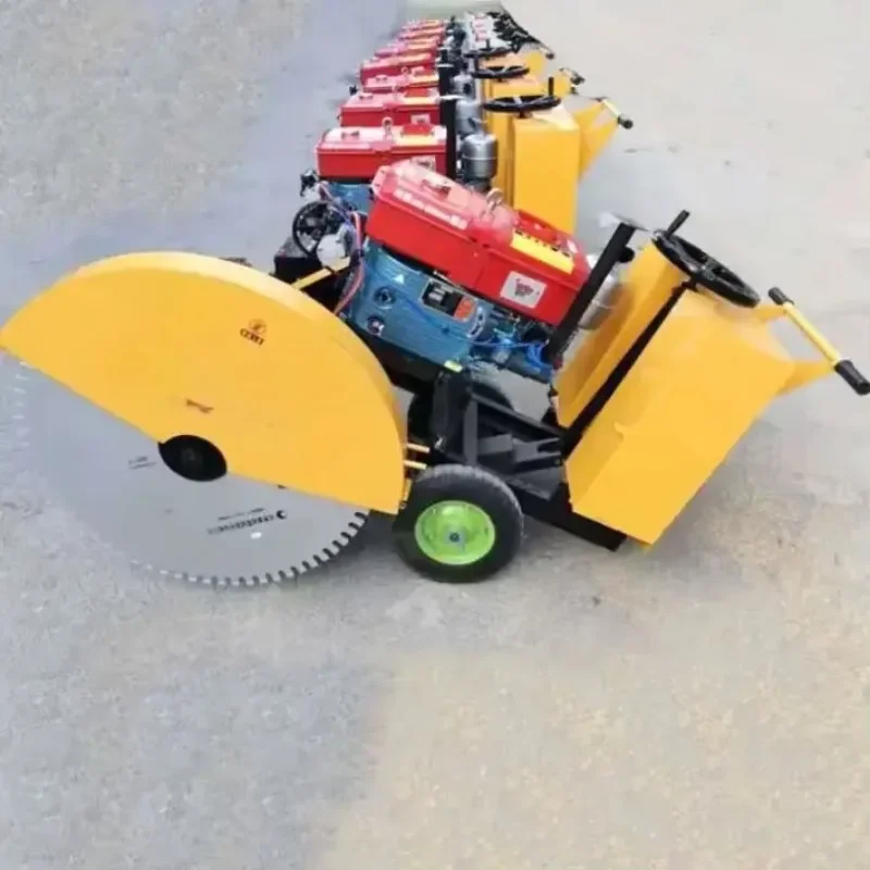 800Mm Blade Saw Asphalt Pavement Factory Road Construction  Equipment