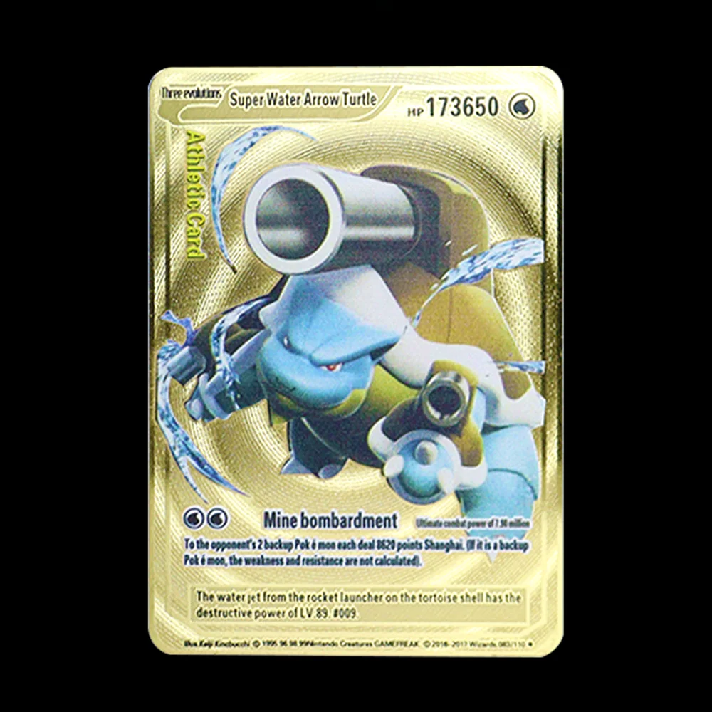 super water arrow turtle pokemon card price Cards | 55 Cards Pack at  200.00 | Playing Cards RarityIllustration Rare Hit Points100 HP Water Free Diving Put up to 3 Basic W Energy cards from your discard pile into your hand. Athletic Pokemon Card Spanish Super