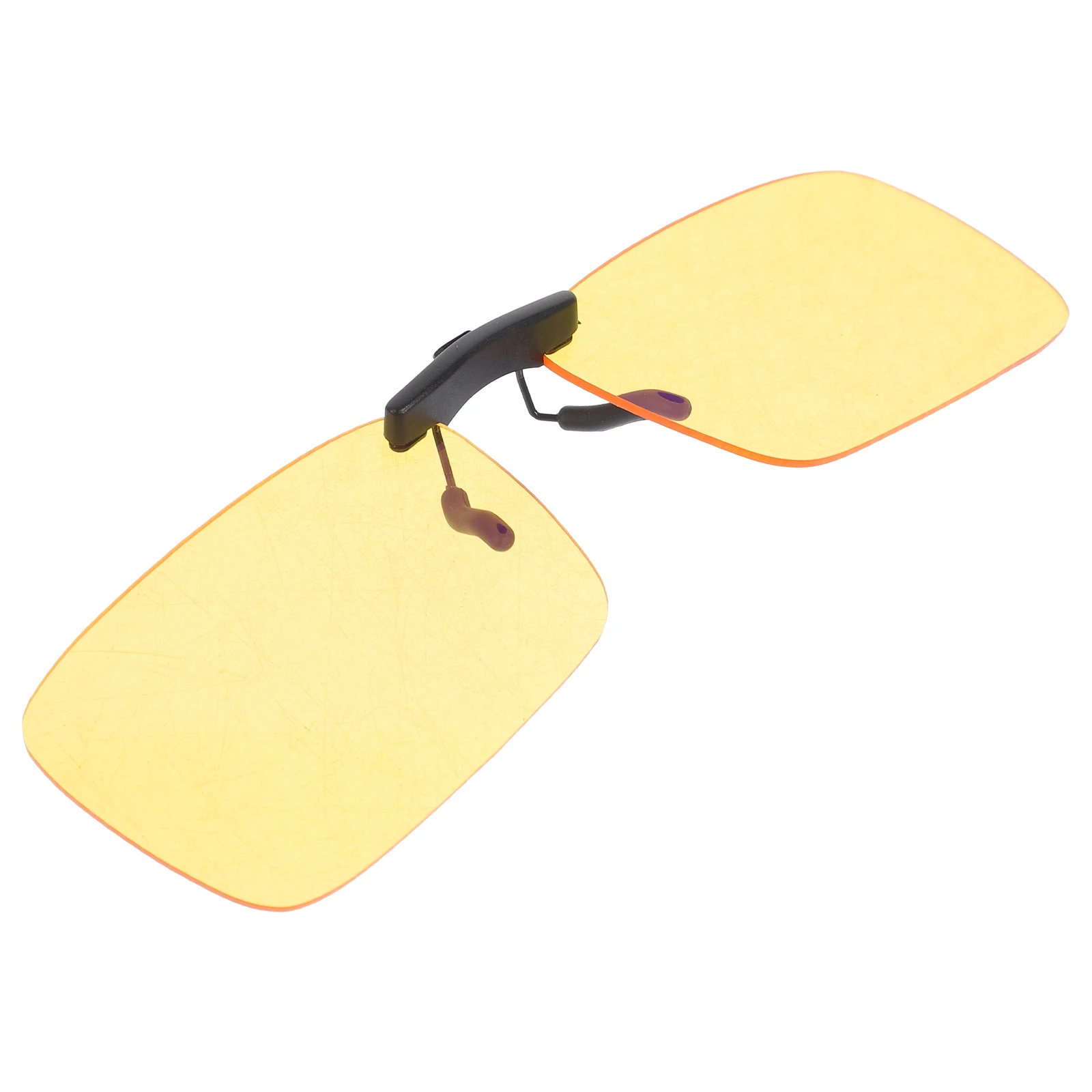 

1pc Light Clip Glasses Unisex Computer Optical Lenses Reading Accessories Blocking UV Thin Lightweight Easy Clip On