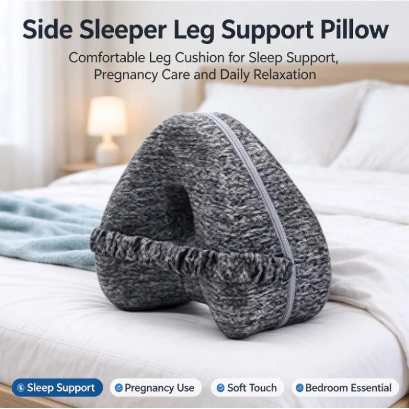 Stocking Stuffers Christmas Gift Memory Cotton Hollow Leg Pillow Pregnancy Side Sleeper Orthopedic Pillow Relieve Back Hip Pain