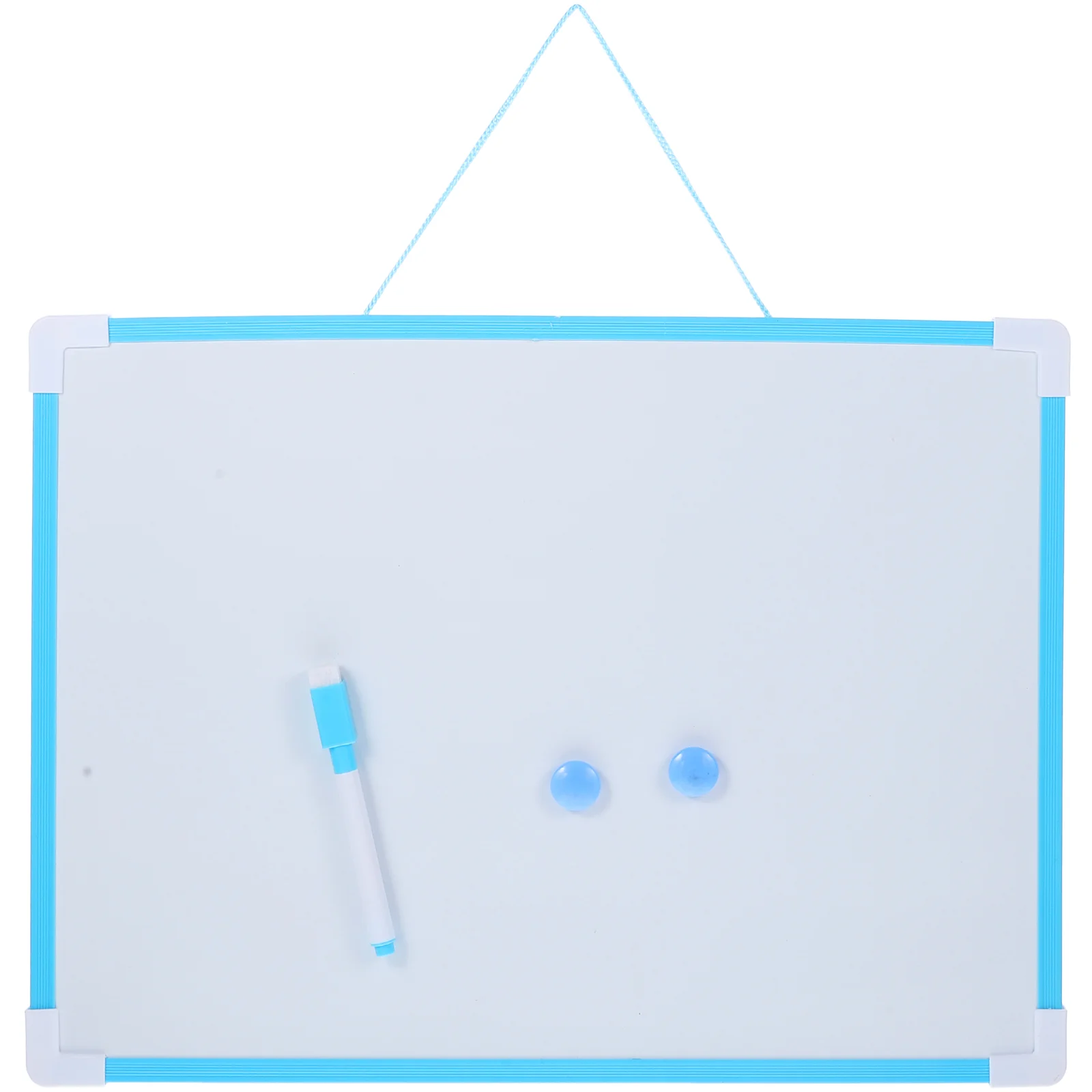 Hanging Message Board Writing Pad for Kids White Erase Easel Magnet Whiteboard Guest