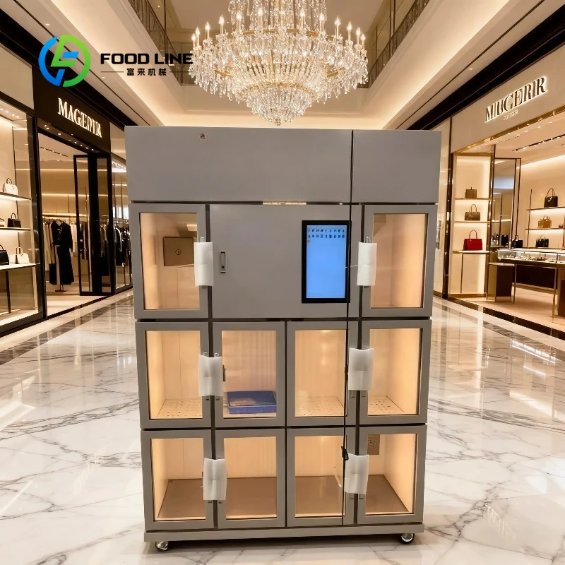 Customized size Flower Vending Machine, Self-Service Touch Screen Outdoor Automatic Flower Shop Flower Bouquet Vending Machine