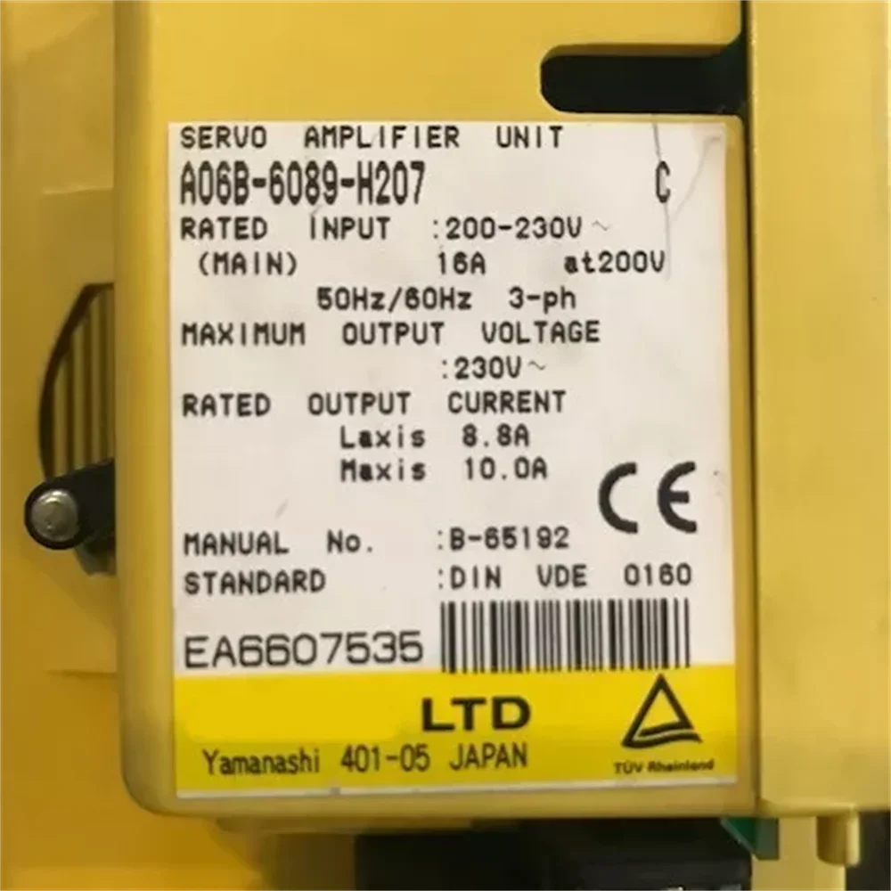 1PC New A06B-6089-H207 Servo Drive In Box Expedited Shipping One year warranty