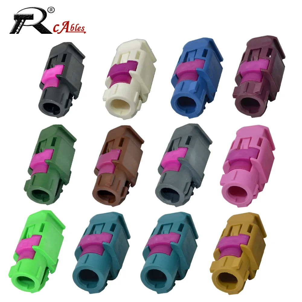 HSD LVDS 4Pin Audio Plug-in HD Camera Long Body Straight Female Crimp Connector F AKRA Automotive Connectors for Car 535 Cable