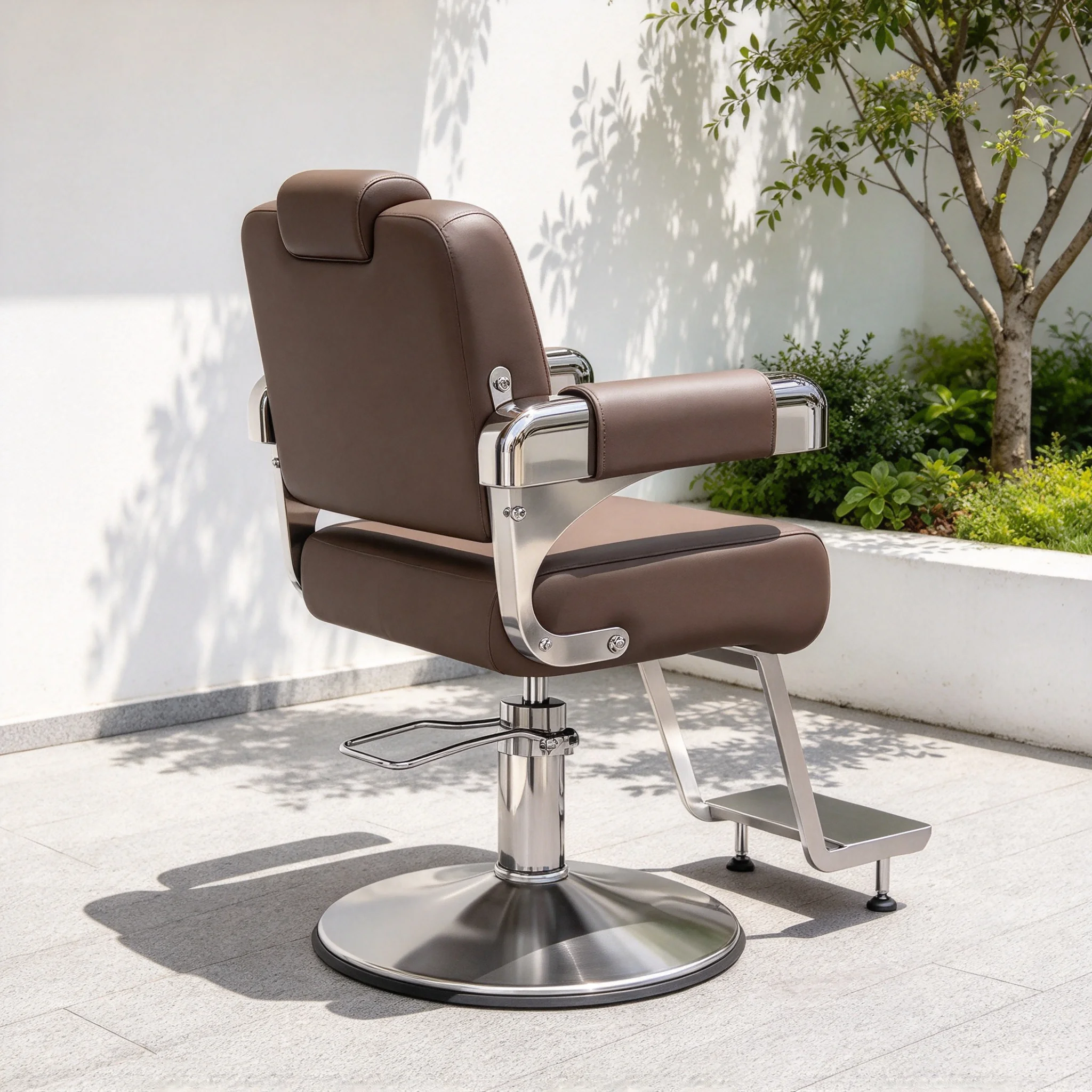 AOLIVIYA Swivel Lift Perm Dyeing Cutting Stylish Seat Salon Barber Chair Beauty Manicurist Nail Chair Pro Hairdressing Stool