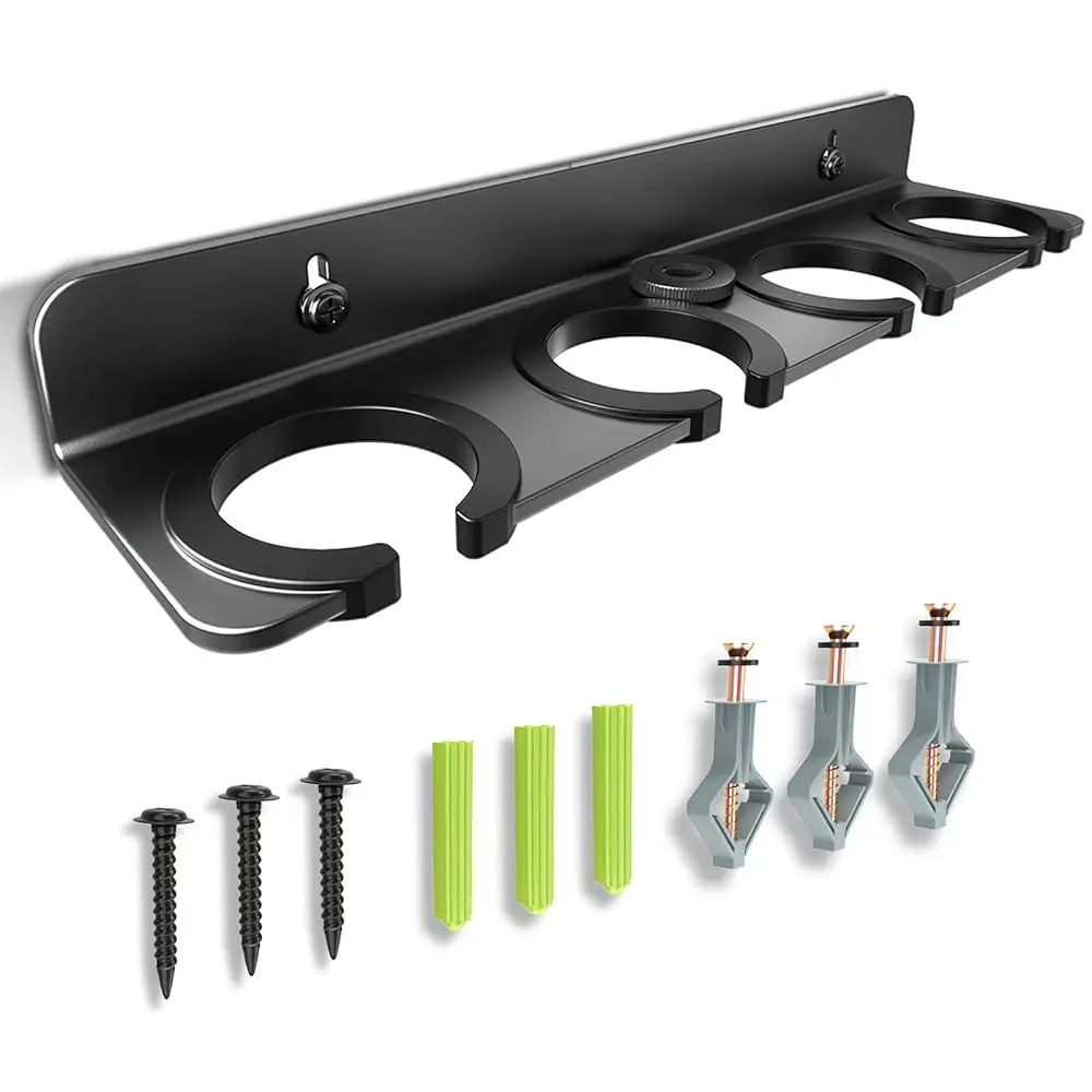 

Free Shipping Multi Microphone Holder for Wired and Wireless Mics, Hold Up to 4 Mics, Multiple Mic Organizer Storage for Mic Sta