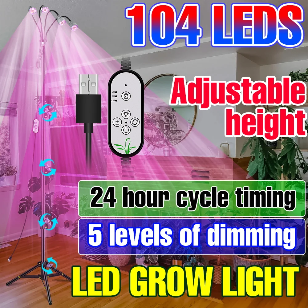 

LED Plants Light Full Spectrum Phytolamp Flower Seeds Indoor Hydroponics Grow Lights Seedling Growbox Cultivation LED Phyto Lamp