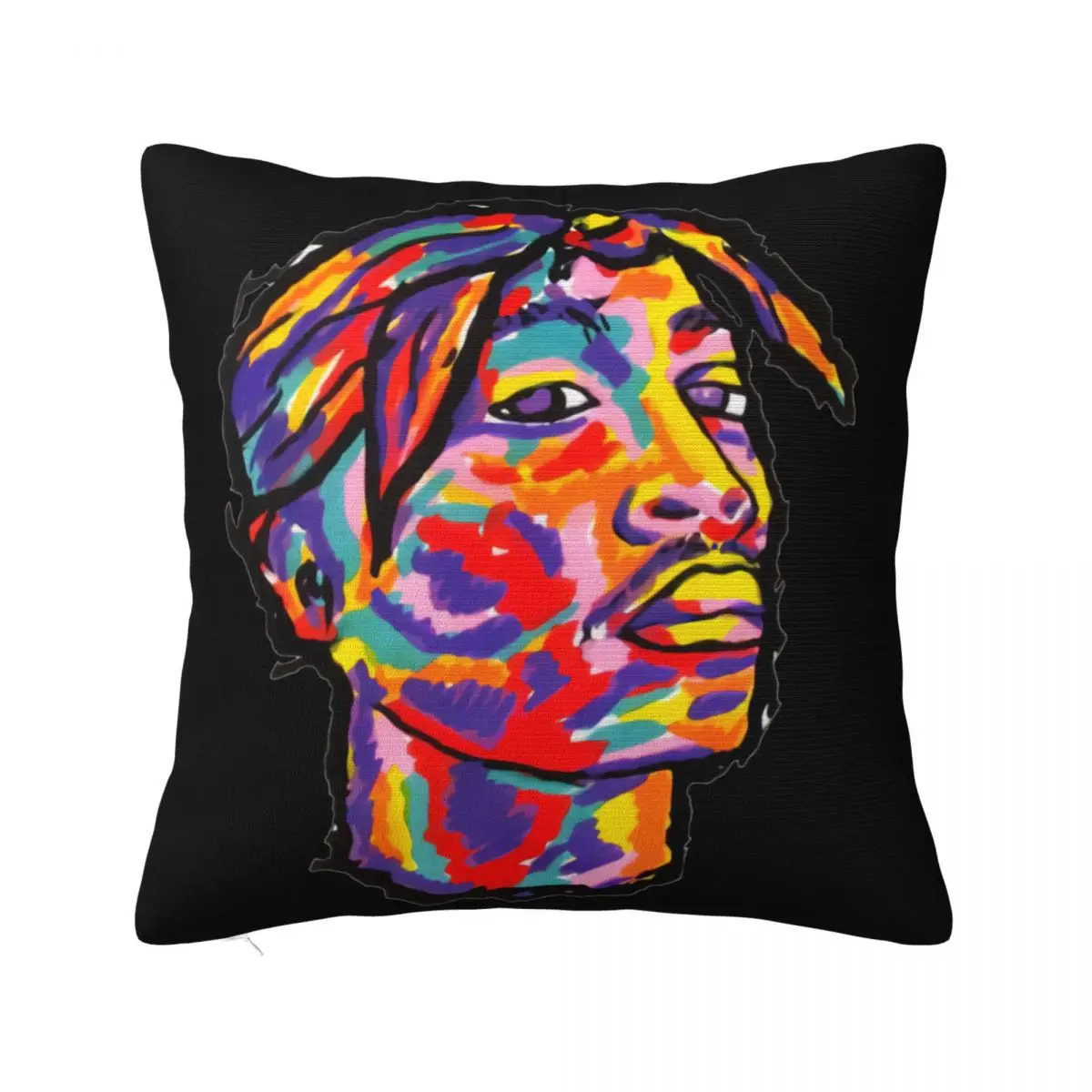 2Pac Tupac Cotton Unisex Women Men Cartoon Youth Street Style Hot Sale Male Teenage Cartoon Character Better Pillow Case