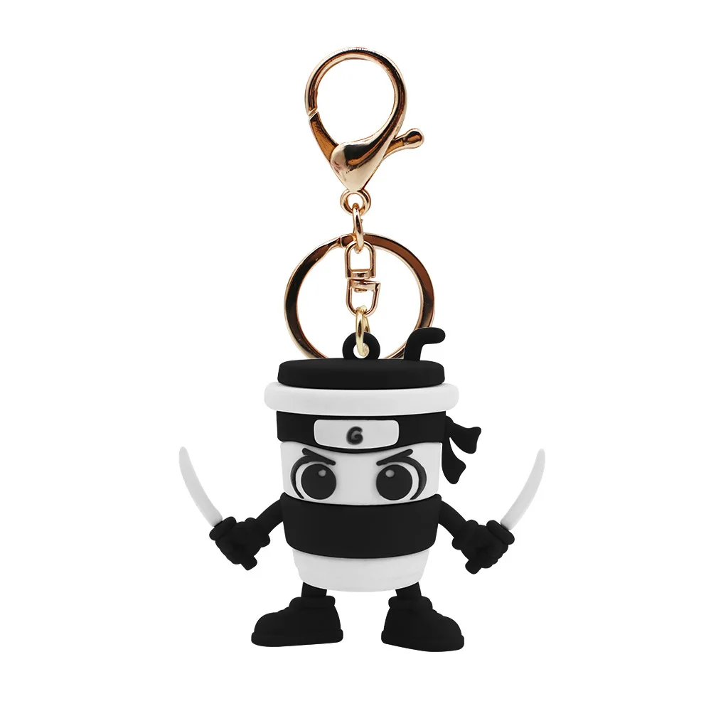High Quality Foreign AI Mountain Sea Carducho Assassin Ninja Pendant 3D Figurine Keychain Back-To-School Gift