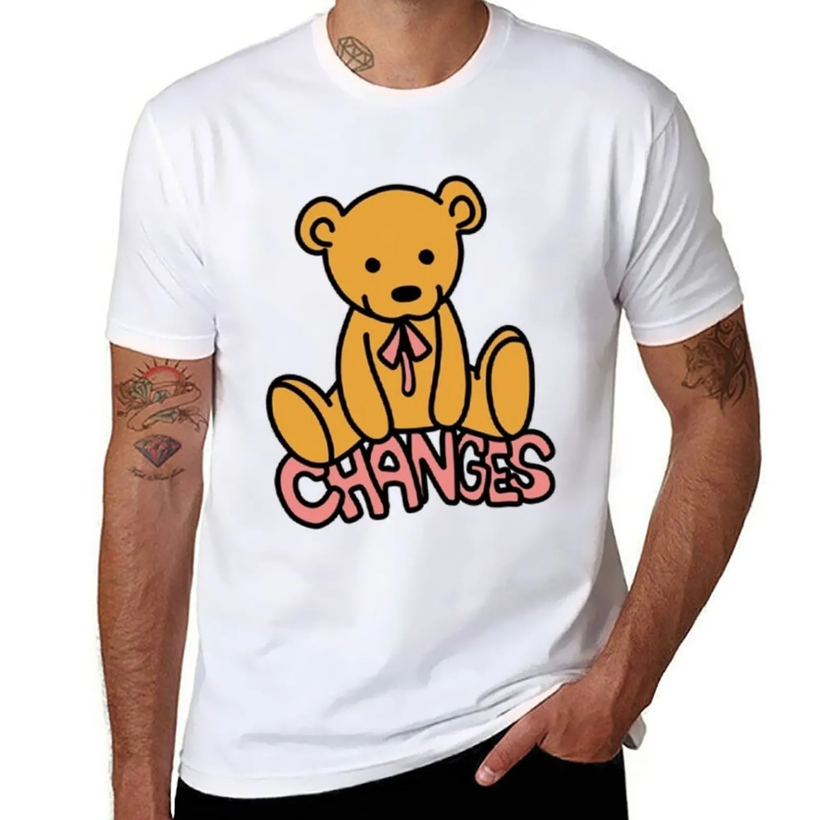 

Changes bear T-Shirt man t shirt designer graphic t shirts for man T-Shirt
