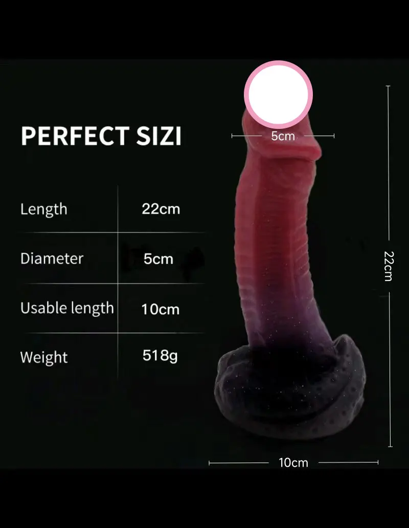 Platform Direct Selling Monster Dildo Realistic Animal Dildo Huge Penis Thick Dildo Big Butt Plug Dragon Anal Dildos For Women