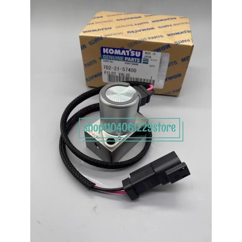 702-21-57400 Hydraulic Solenoid Valves For Komatsu PC200-7 PC210-7 PC200-8 Excavator Parts 7022157400