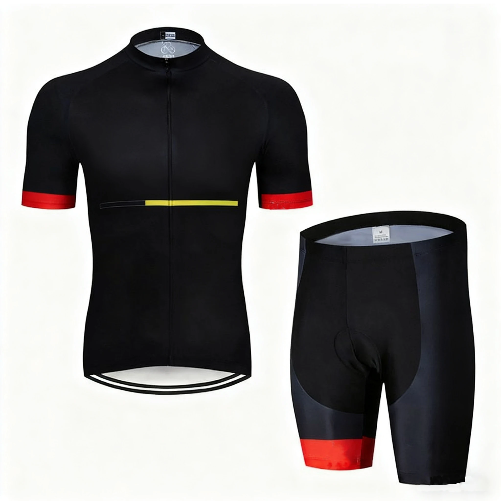New long-sleeved hooded creative graphic print cycling jersey suit, suitable for cycling and traffic jam activities