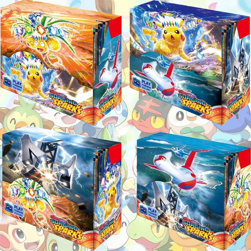 

Новая серия Pokemon, аниме-карта, 360 шт., Пикачу, Покемон, повседневная игра, Коллекционная карточная игрушка, усилитель покемонов, коробка для мальчика, животное, пересечение