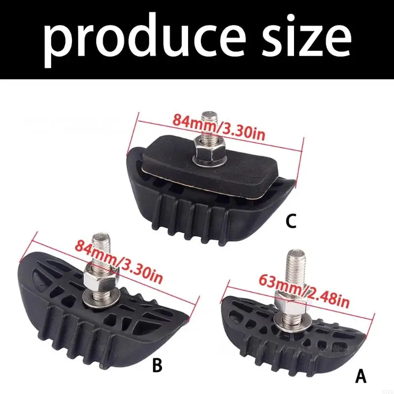 M76E Felgen Schloss Aluminium Gummi Reifen Sicherheit Bolzen Für 1,6 1,85 2,15 Zoll – Detail 6