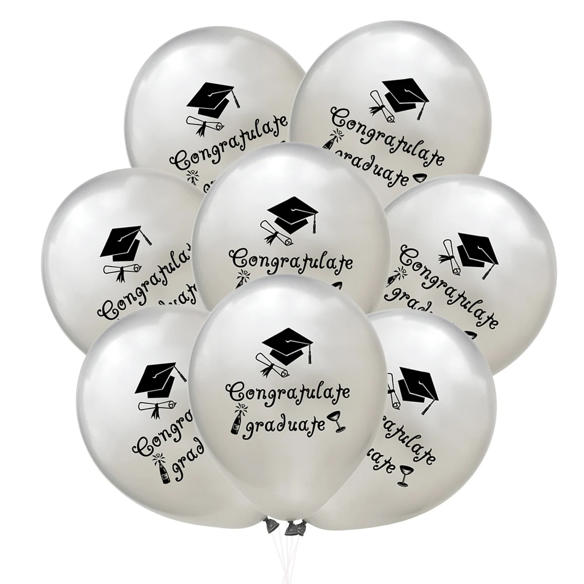 

20 Pcs Graduation Balloon Meaningful Balloons Party Decoration Partty Graduate Letter
