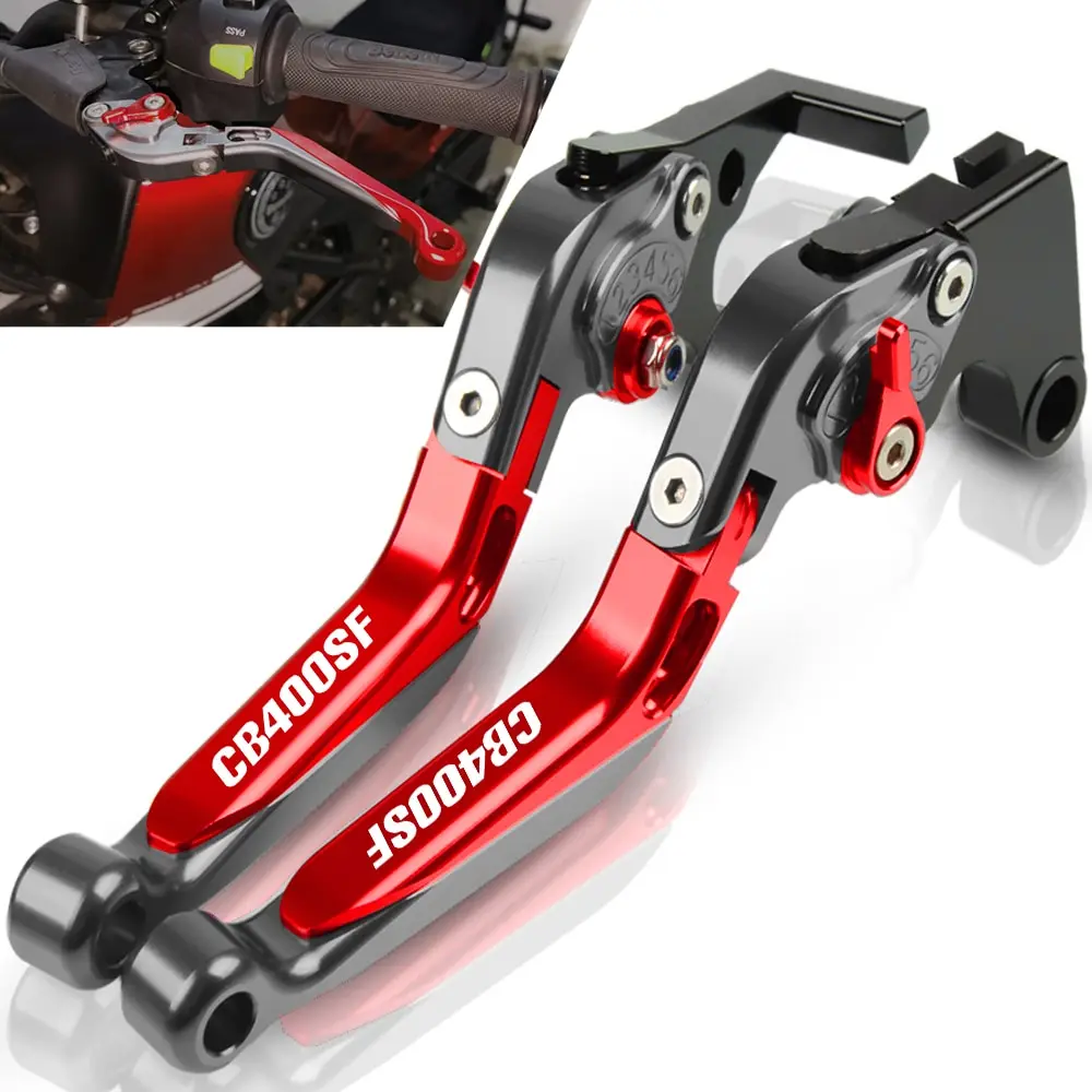 

For HONDA CB400SF 1992 1993 1994 1995 1996 1997 1998 Motorcycle Adjustable Foldable Brake Clutch Levers Adapter CB400 SF