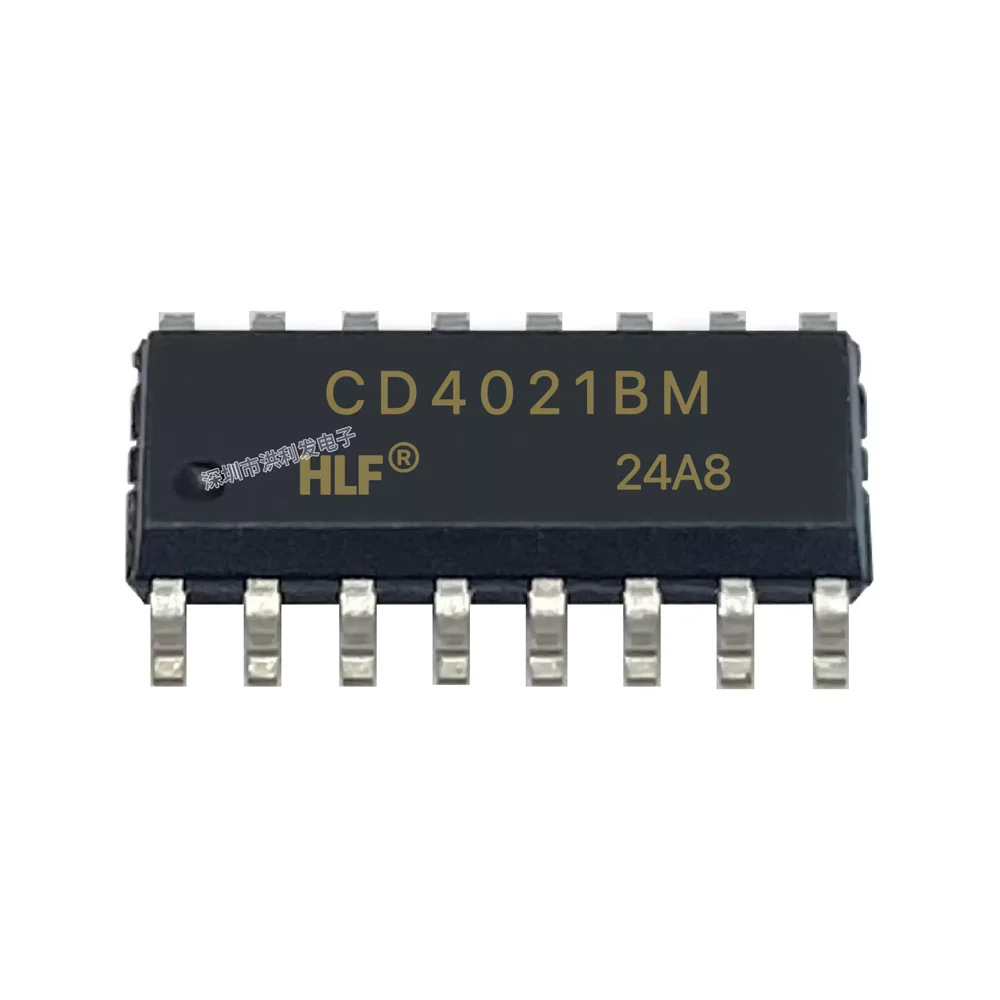 (10 pcs) CD4021BM SOP-16 CD4021 - CMOS 8-Stage Static Shift Register with Parallel/Serial Input 3V~18V