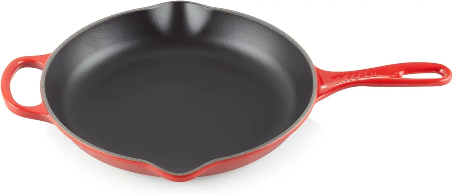 Enameled Cast Iron Signature Iron Handle Skillet, 10.25