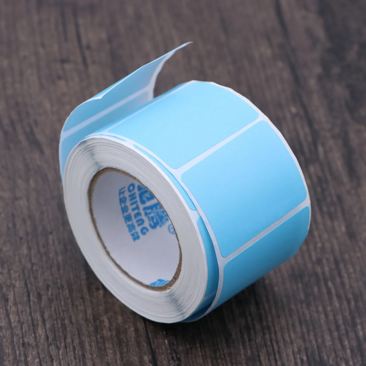 

Thermal Printer Labels Waterproof Oil-Resistant Eco-Friendly Adhesive Stickers For Shipping File Folder Tags Blue