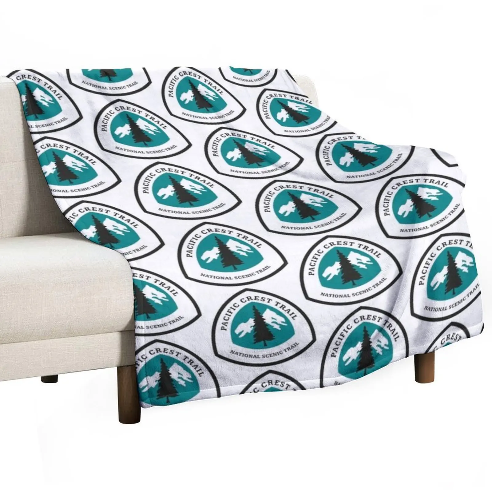 

Pacific Crest Trail Throw Blanket Thins Bed Fashionable bed plaid Decorative Sofa Blankets