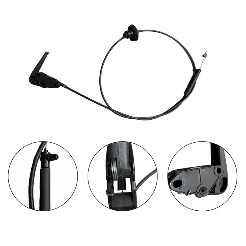 9674798380 For Peugeot 301 Citroen C-Elysée 2014-2020 C3 C3L C3XR Manual Bonnet Opening Controller,Hood Lock Release Cable - Image 2