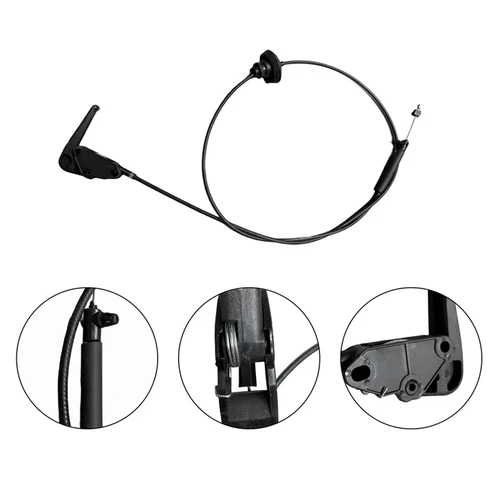 Imagen 2 del producto 9674798380 Para Peugeot 301 Citroen c-elysée 2014-2020 C3 C3L C3XR controlador de apertura de capó Manual, Cable de liberación de bloqueo de capó