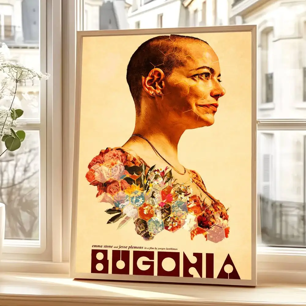 ملصق فيلم Bugonia يطبع ذاتي اللصق للمنزل مناسب لتزيين غرفة المعيشة