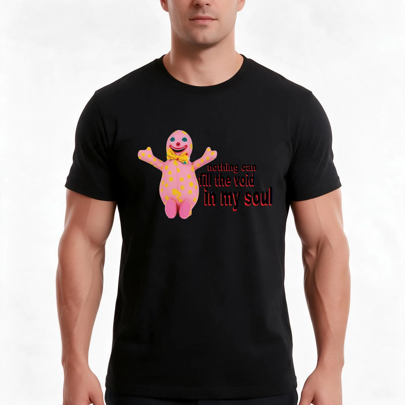 Nothing can fill the void in my soul T-Shirt, Summer Casual Cotton Tee, Oversized Streetwear Tops, Vintage Graphic Print