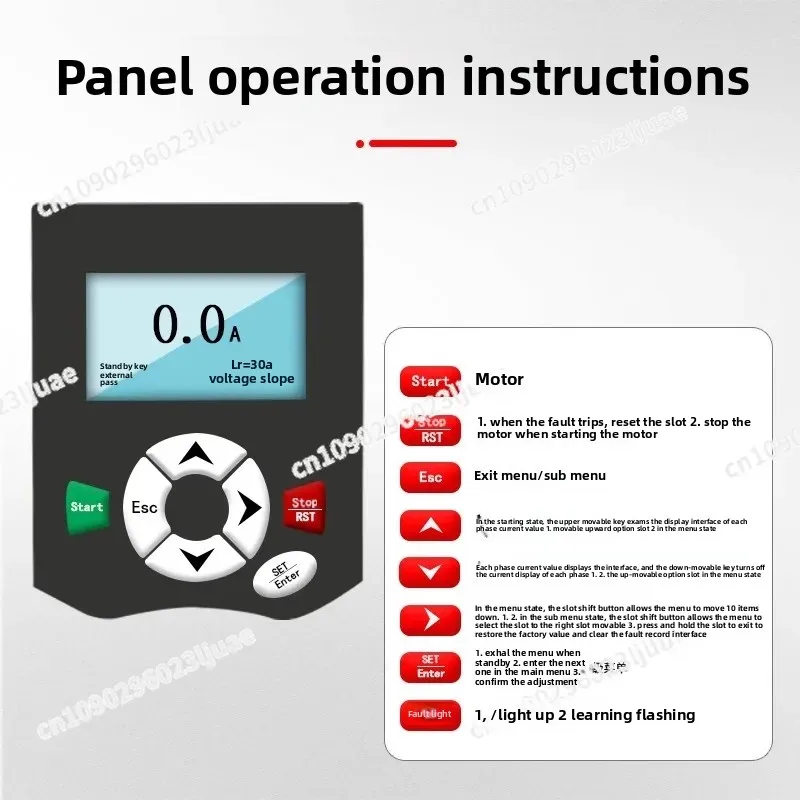 380V 삼상 모터 소프트 스타터 내장형 소프트 스타터 5.5KW 7.5KW 모터 소프트 스타팅 팬 펌프 프레셔 리듀서 컨베이어