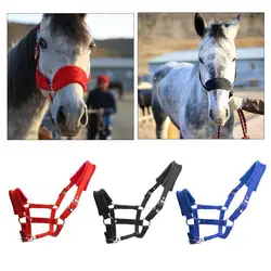 Comfy Thicken Pony Cob Horse Halter Bridle Head Collar Strap Equipment Horse Bridle Headstall Accessories Western