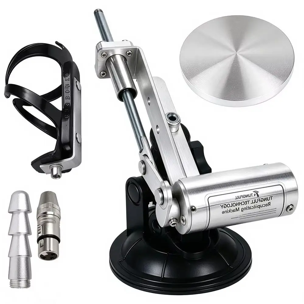 DC 24V Telescopic Linear Actuator Thrust Machine 39mm 45mm Stroke With Power Supply Optional 60mm Plate/3XLR Connector/Coke Cup
