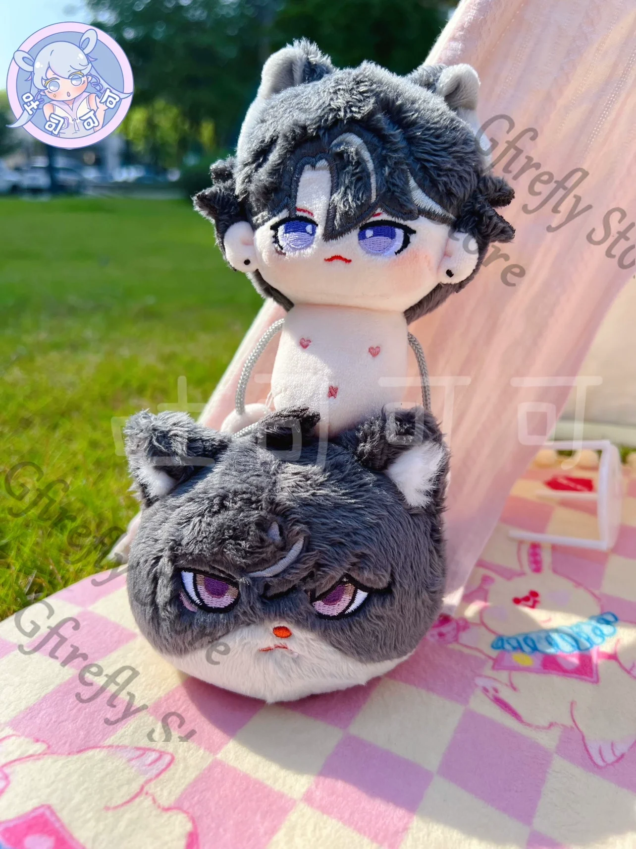 

Genshin Impact Wriothesley Cotton Fluffy Animal Body Widget Keychain Anime Cosplay Hanging Drop Pendant Xmas Gift Otaku