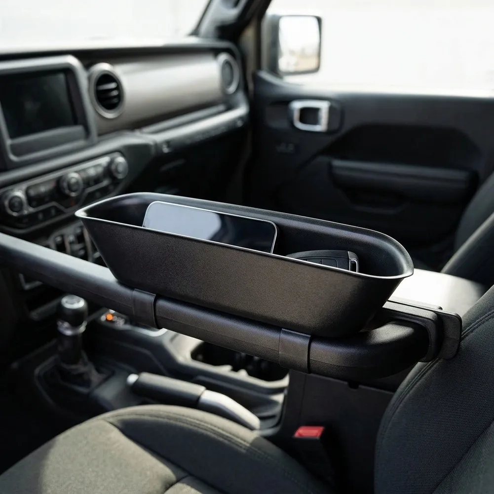 Passenger Grab Handle Storage Box for Jeep For Wrangler For JK For JKU 2011-2018 Supports Common Carry Items Securely
