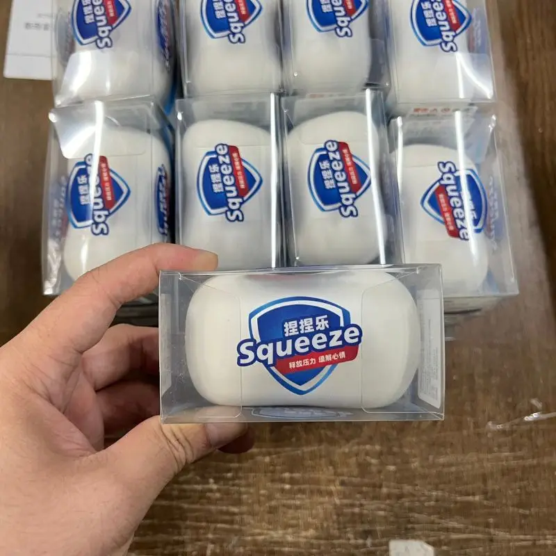 Crunchy Squishy Soap Slow Rebound Stress Relief Fidget Toy Soft Simulated Squeeze Anti Anxiety Decompression Relaxing Toys
