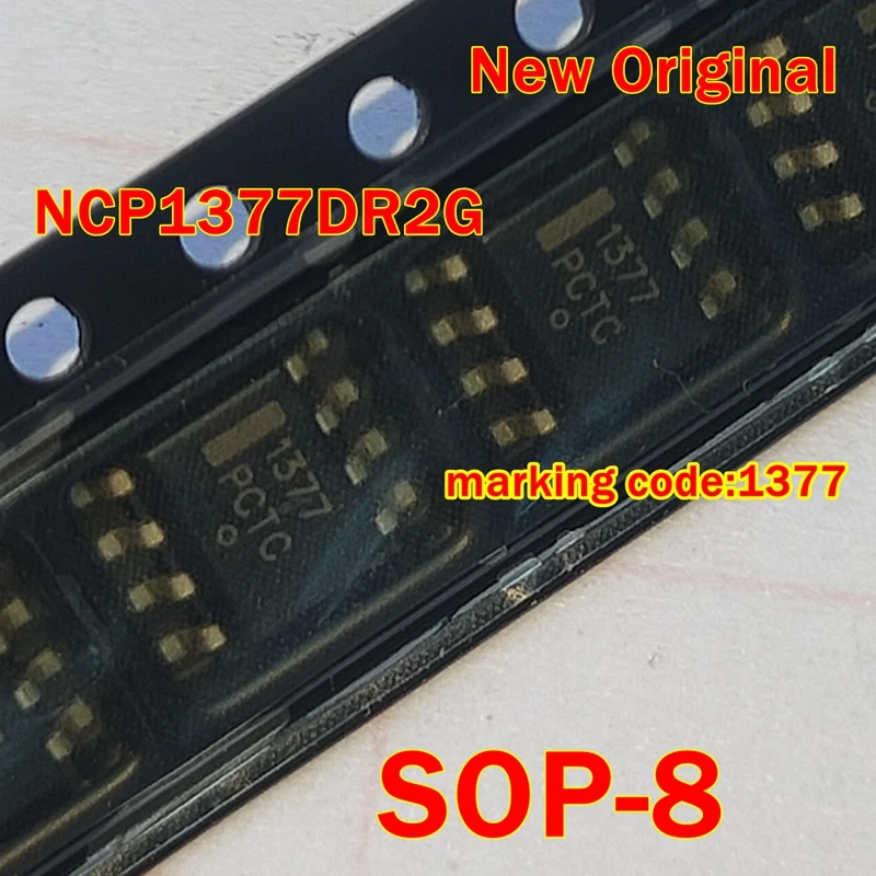 

1pcs to 100pcs NCP1377DR2G NCP1377DR2 New Original SOP-8 marking code:1377 PWM Current Mode Controller