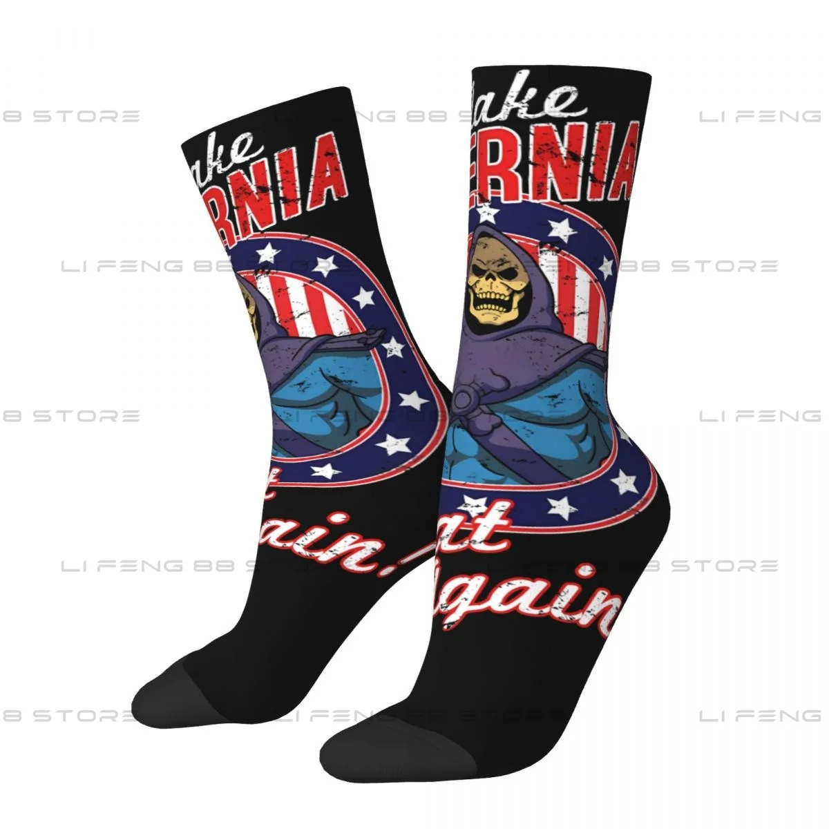 Make Eternia Great Again Masters Of The Universe Unisex Winter Socks Outdoor Happy Socks Street Style Crazy Sock