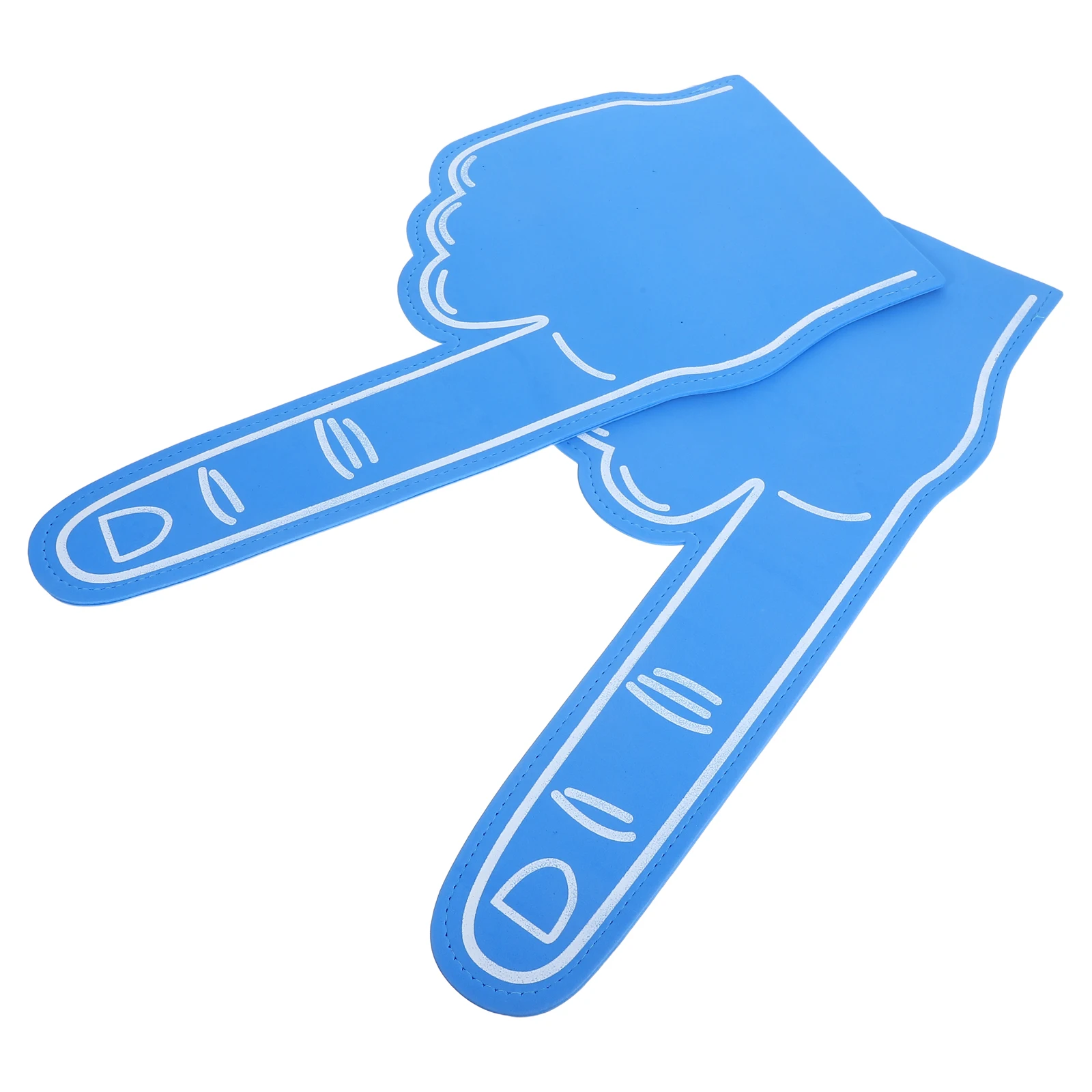 

2Pcs Foam Finger Hand Cheer Props Lightweight Sports Fan Favors Party Supplies Football Basketball Game Accessories