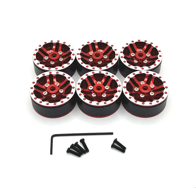 

Used For WPL 1/16 JJRC Feiyu RC Car Parts Metal Upgrade And Modification Of Six Wheel Drive Ttire Hub