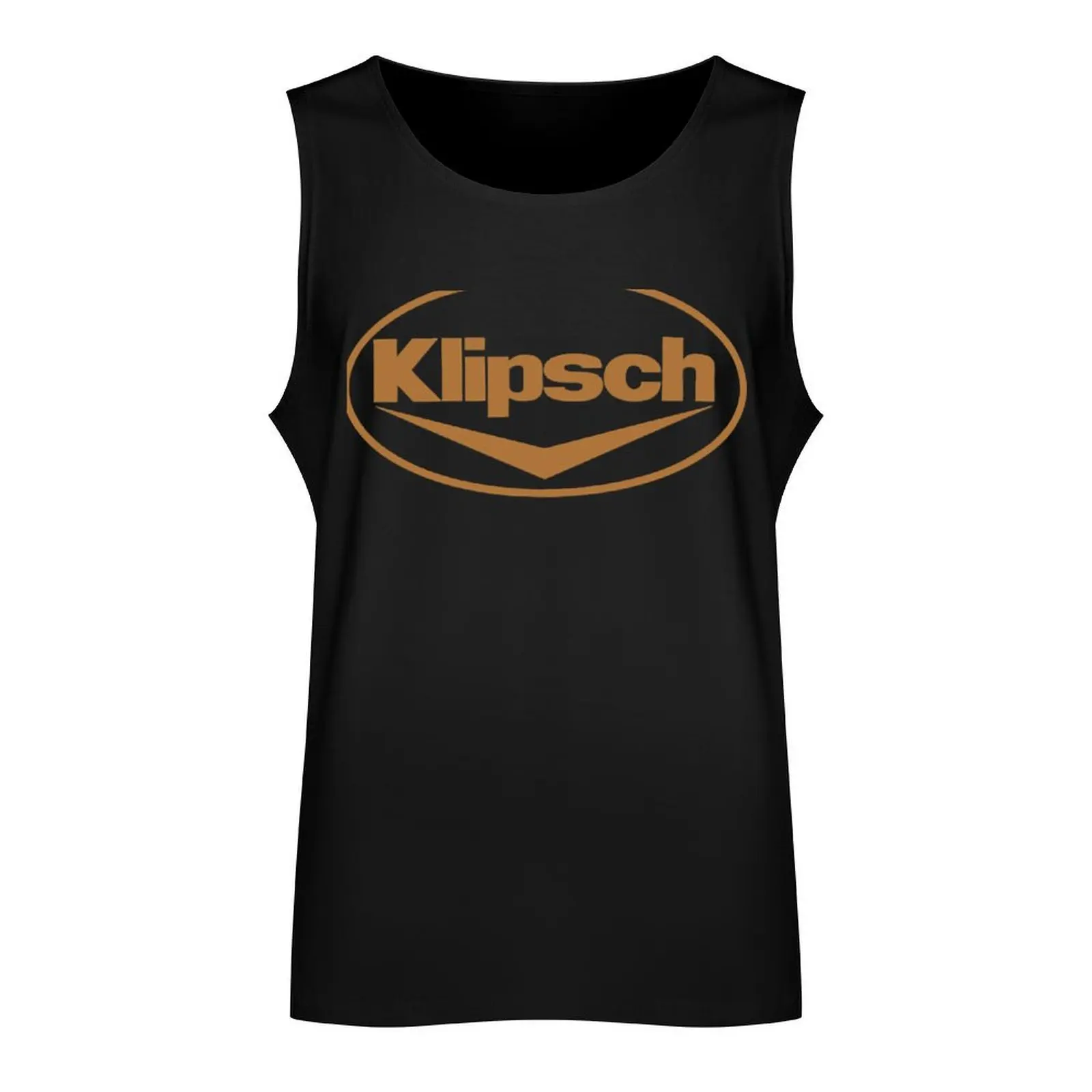 Klipsch Logo Tank Top sports t-shirts for men cute tops