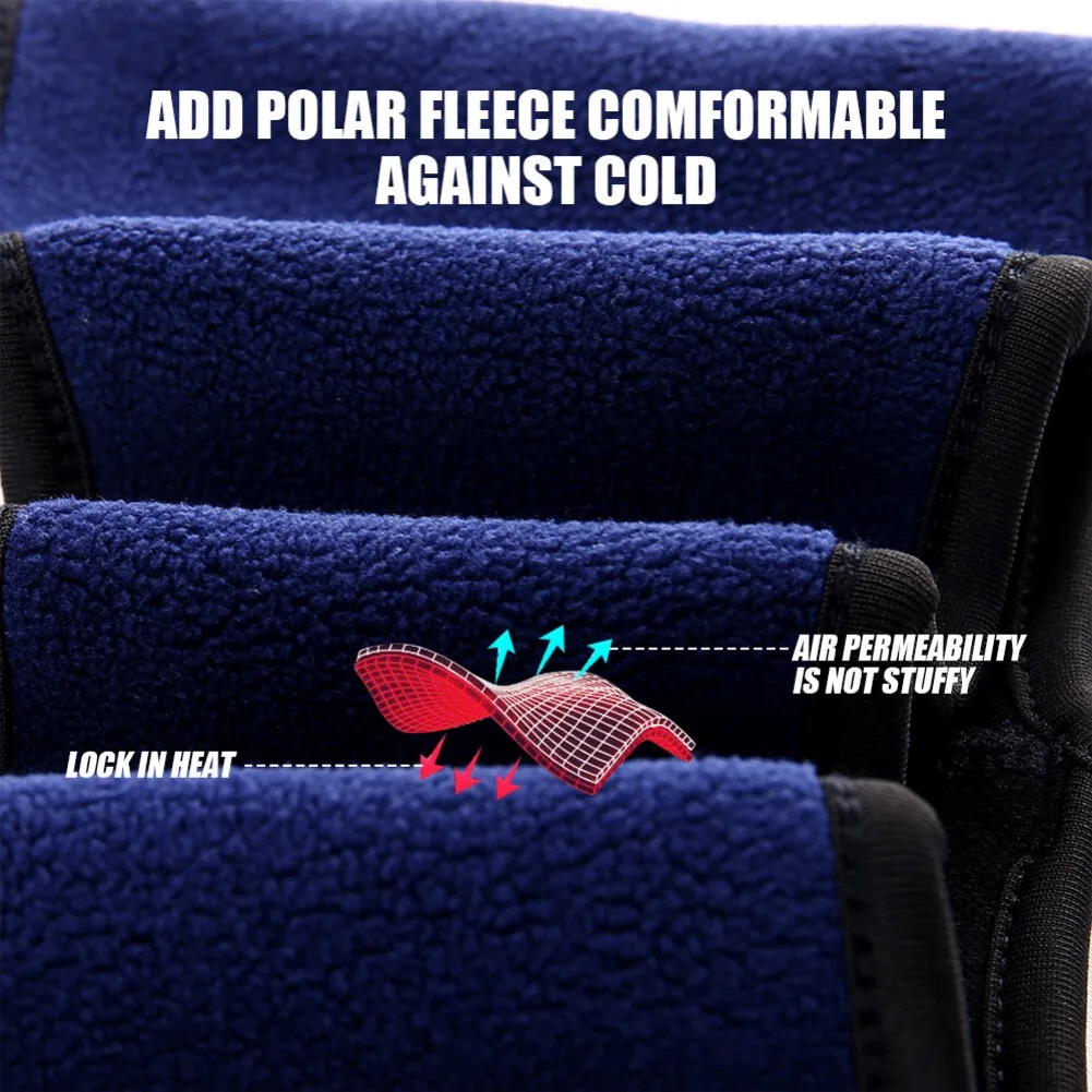 Fleece Ear Warmer Muff Winter Sports Headband Ear Muffs Headband for Men Women Running Skiing Outdoor Ear Warmer Sweatband