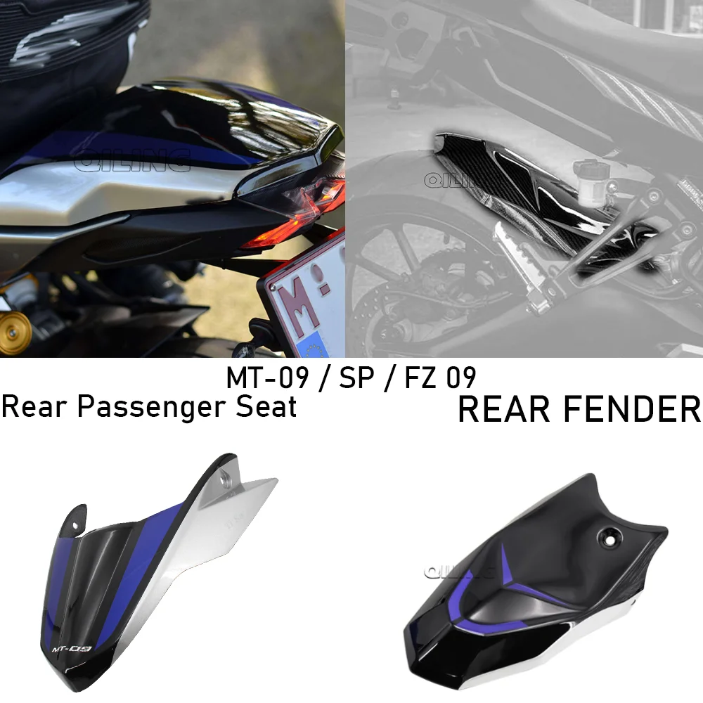 

MT-09 accessory Rear Passenger Seat Cover Fairing Seat Cowl Rear Fender Windshield Deflector For YAMAHA MT09 FZ09 2017 - 2020